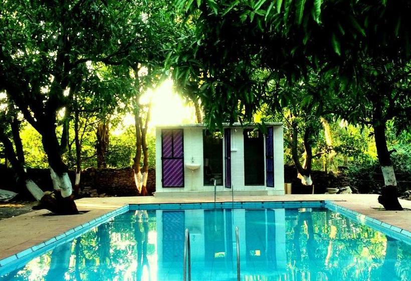 리조트 The Wilds Villa Gir Jungle Stay With Swimming Pool