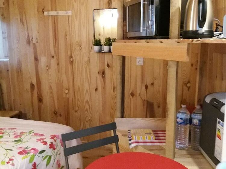 בית מלון כפרי Cabane Dans Les Arbres   Le Nid Dans Le Chêne