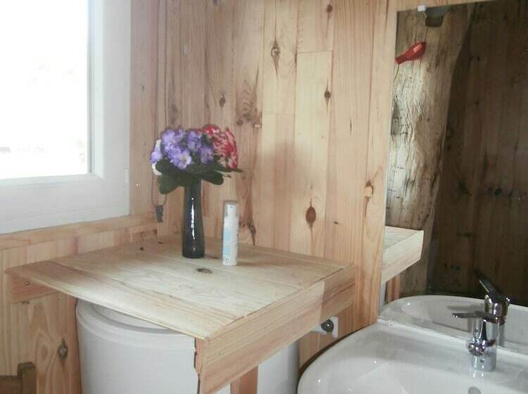 בית מלון כפרי Cabane Dans Les Arbres   Le Nid Dans Le Chêne