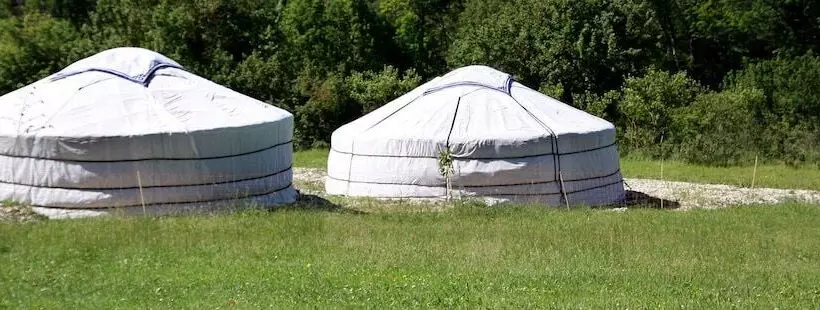 ホテル Verdon Yourtes Camping à La Ferme