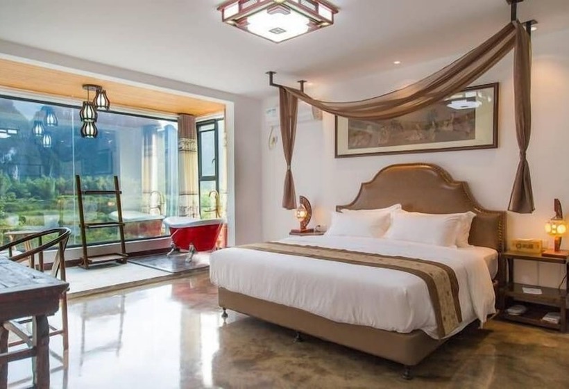 Pensjonat Quietyard Yangshuoriverside Holiday