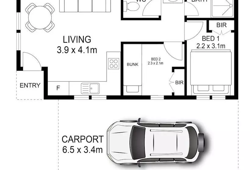 ホテル Dunbogan Caravan Park