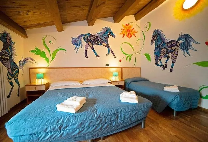 田舎風ホテル Agriturismo Campo Rosso