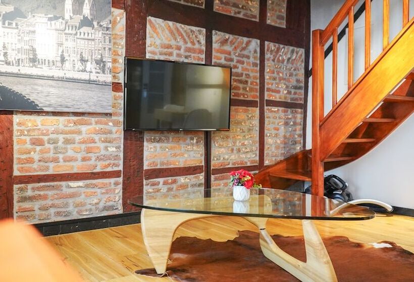 هتل Amosa Liège City Centre Apart Gerardrie 17