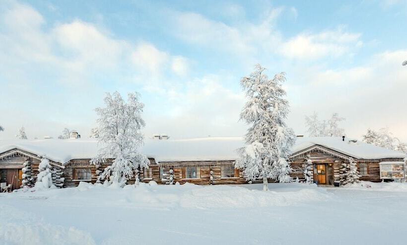 هتل Kuukkeli Log Houses Teerenpesä