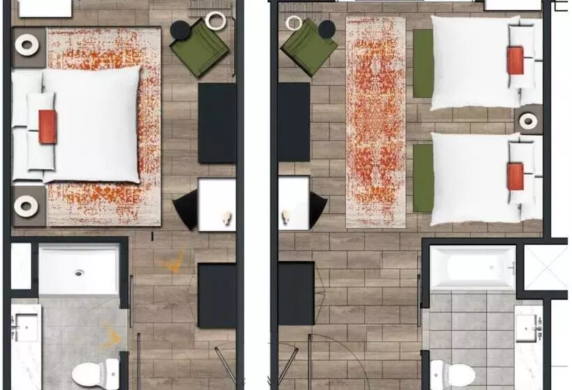 ホテル The Cottages