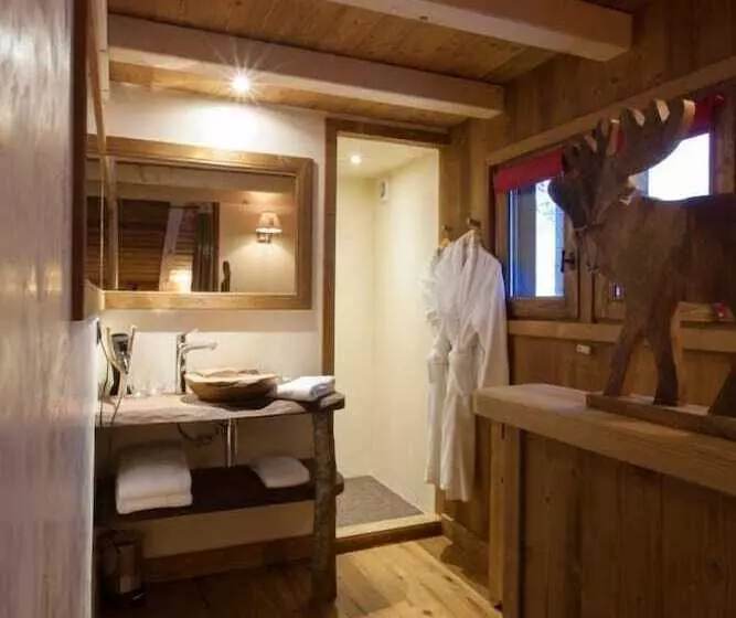 Hotelli Cabane Entre Terre Et Ciel