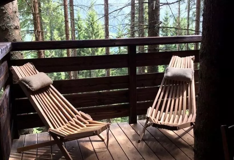 Hotelli Cabane Entre Terre Et Ciel