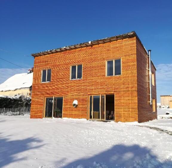 بنسيون Maison Ecologique En Paille