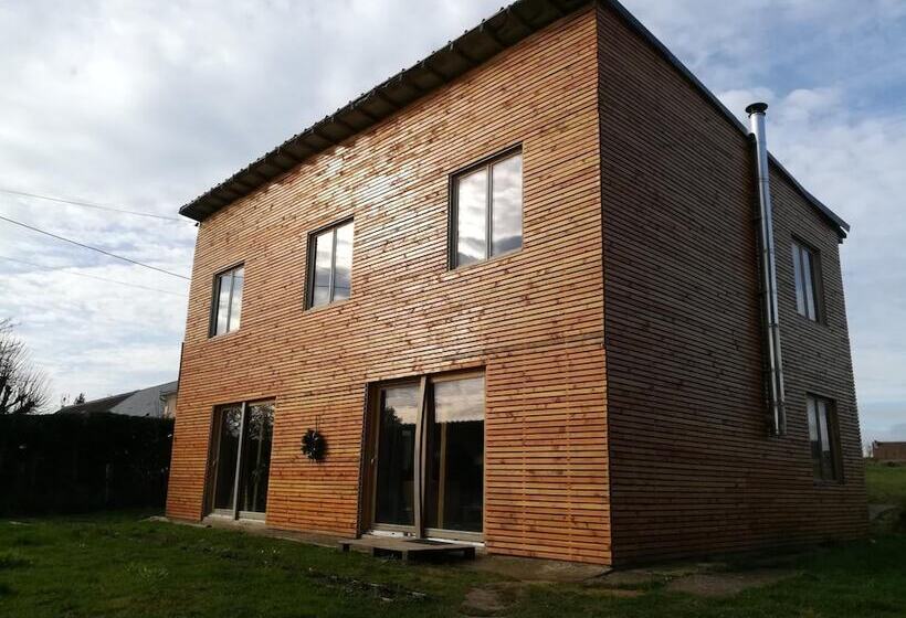 بنسيون Maison Ecologique En Paille