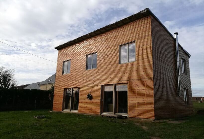 بنسيون Maison Ecologique En Paille