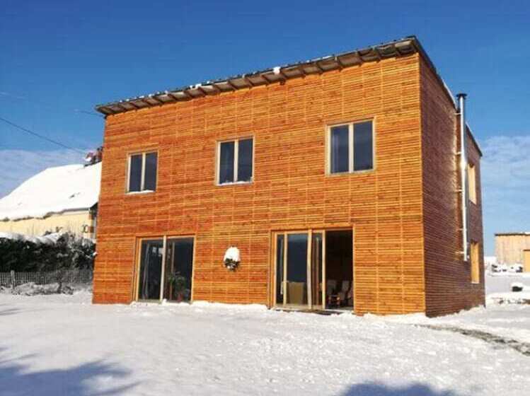 بنسيون Maison Ecologique En Paille