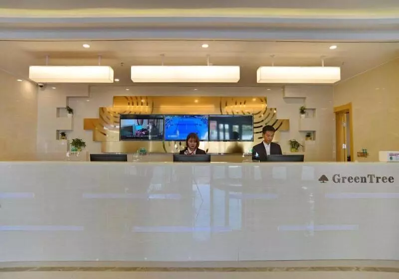Hotelli Greentree Inn Linyi Shuixian Bus Station Business
