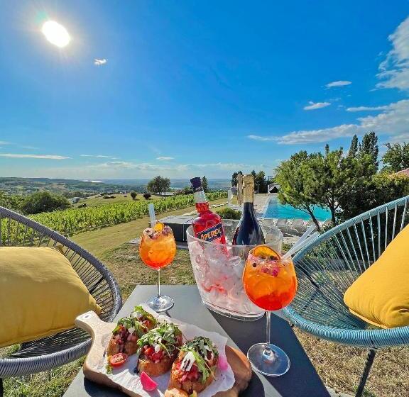 בית מלון כפרי Hilltop Borbirtok & étterem