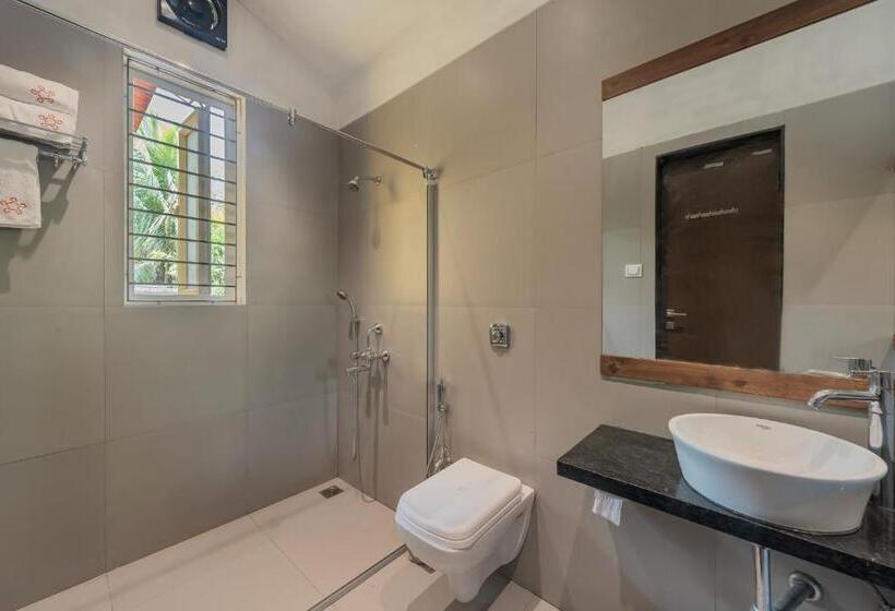 Пансион Saffronstays Casa Manga, Karjat   Pet Friendly Pool Villa Near Nd S Film World And Saltt