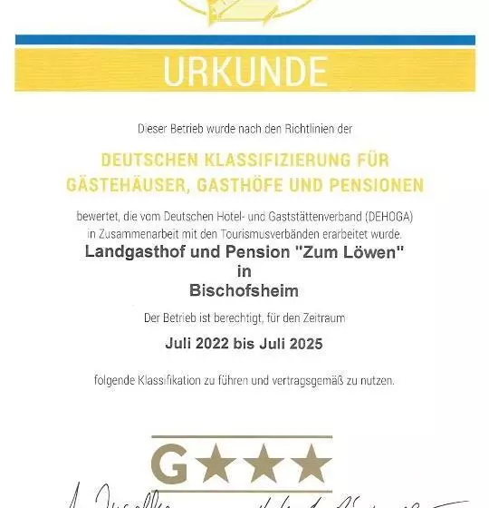 Hotelli Landgasthof Und Pension Zum Löwen