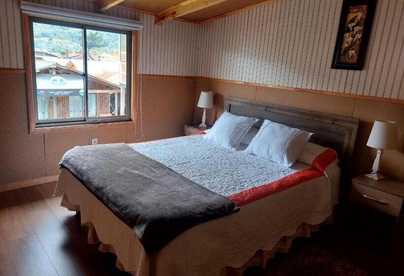 פנסיון Hostal Y Cabañas Ventisquero