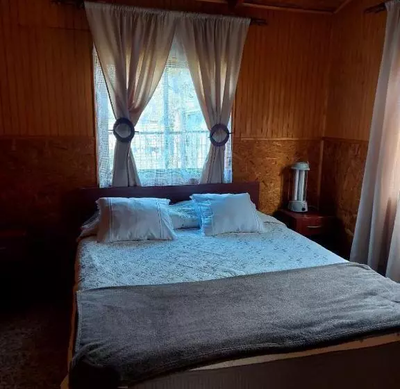 ペンション Hostal Y Cabañas Ventisquero