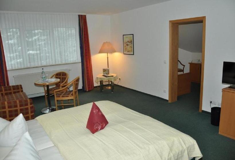 Отель Am Wald  Garni