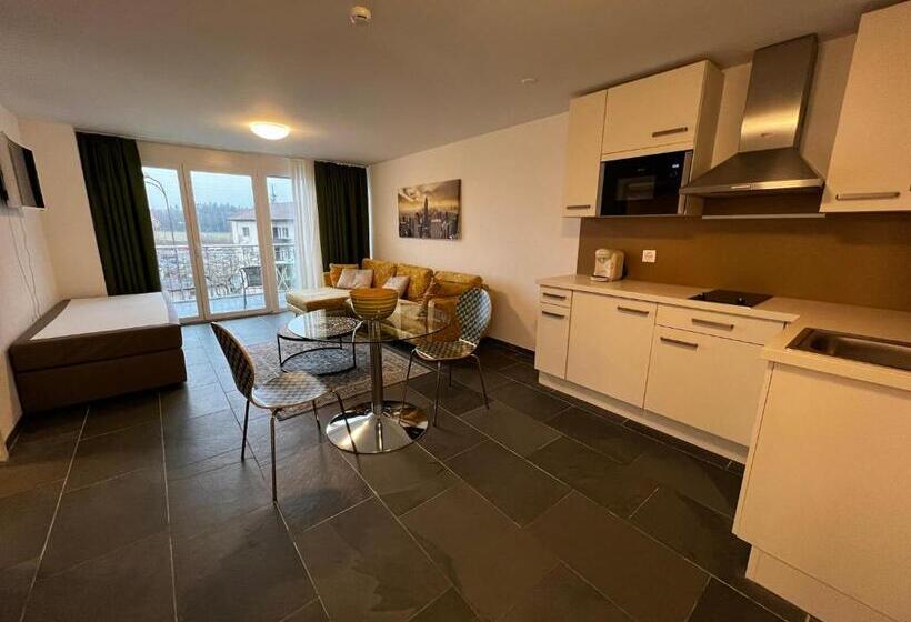 ユースホステル Smartroom Hotel Rössli Hunzenschwil