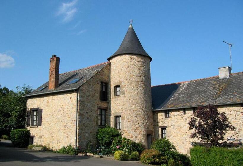 مبيت وإفطار Chambres D'hôtes De La Ferme Auberge De Mésauboin