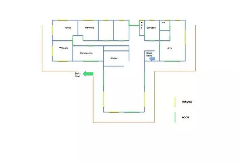 ベッドアンドブレックファースト Yanada