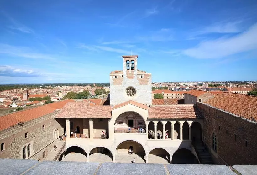 فندق Logis Hôtel Les Ii Mas Perpignan Sud