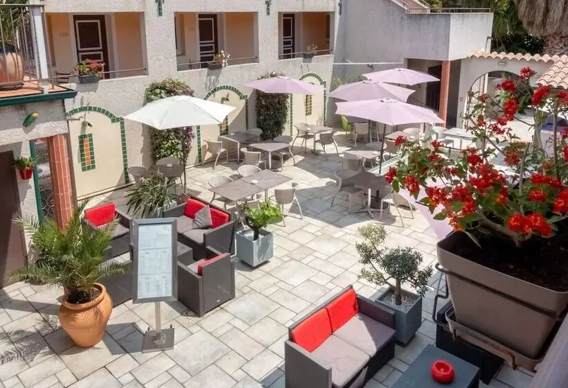 فندق Logis Hôtel Les Ii Mas Perpignan Sud