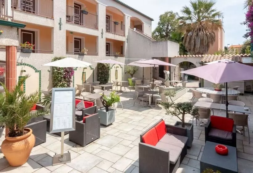 فندق Logis Hôtel Les Ii Mas Perpignan Sud