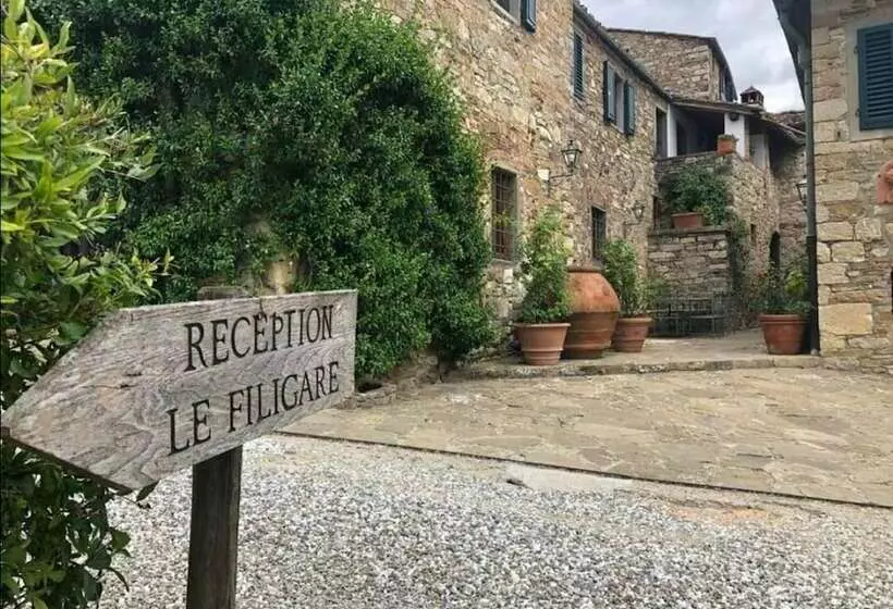 Maaseutuhotelli Le Filigare Winery & Resort In Chianti