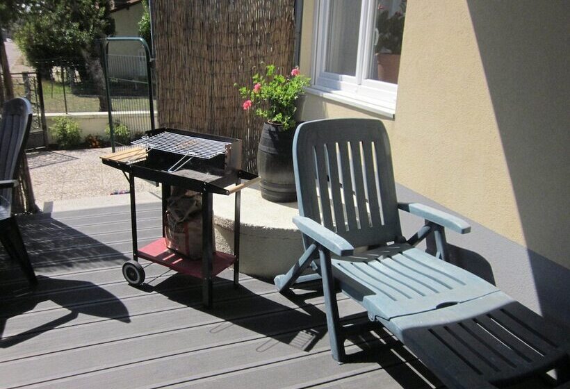 Пансион Chambres Dans Maison De Vacances Avec Spa Extérieur