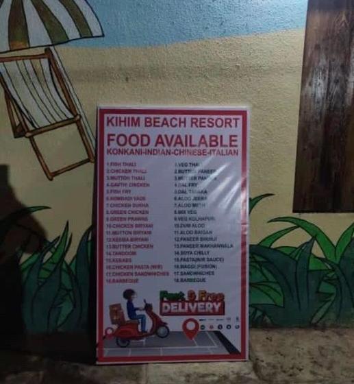 منتجع Visava Cottages Kihim Beach