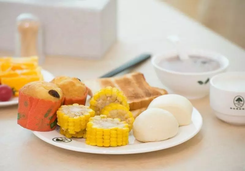 Hotelli Greentree Inn Suzhou Zhangjiagang Tangshi Town Yangzi Road Express