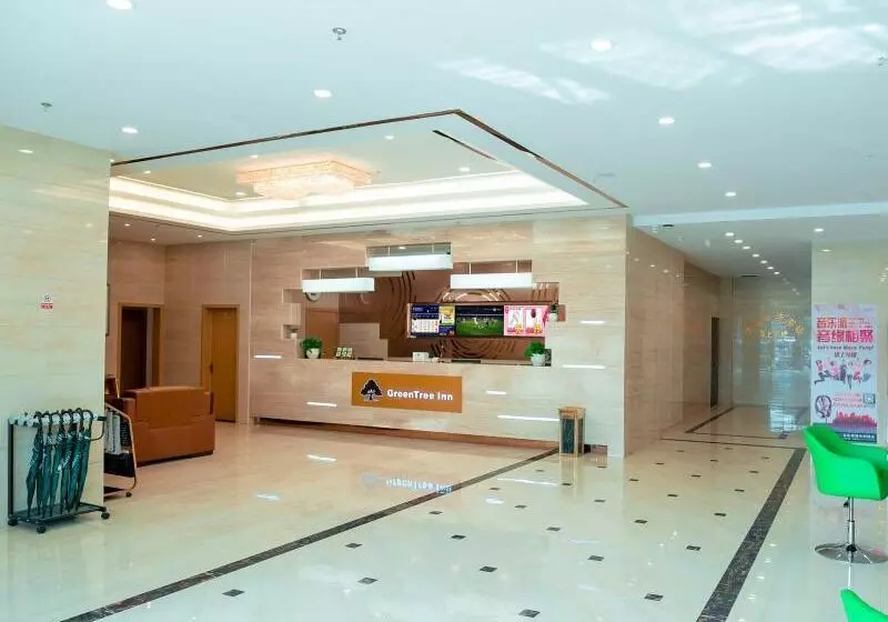 Hotelli Greentree Inn Suzhou Zhangjiagang Tangshi Town Yangzi Road Express