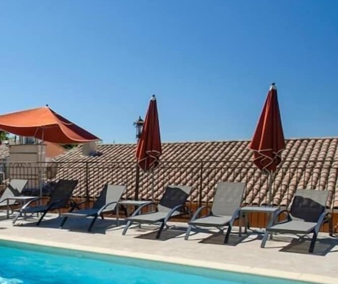 酒店 Hostellerie Du Cigalou   Teritoria