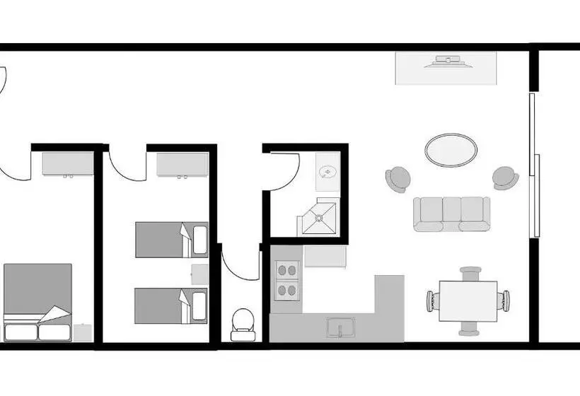 ホテル Cattlemans Country Motor Inn & Serviced Apartments