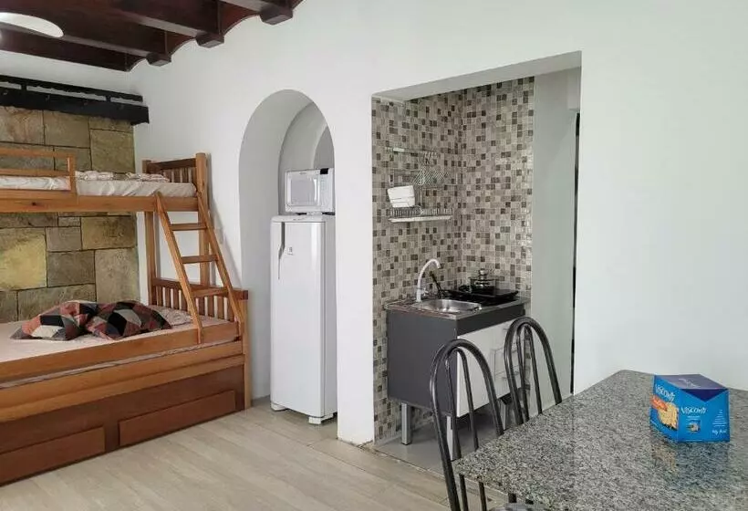 ペンション Castelinho Solemar Hot Spa Studios E Suítes Premiums Para Locação Auto Check In Monitorament