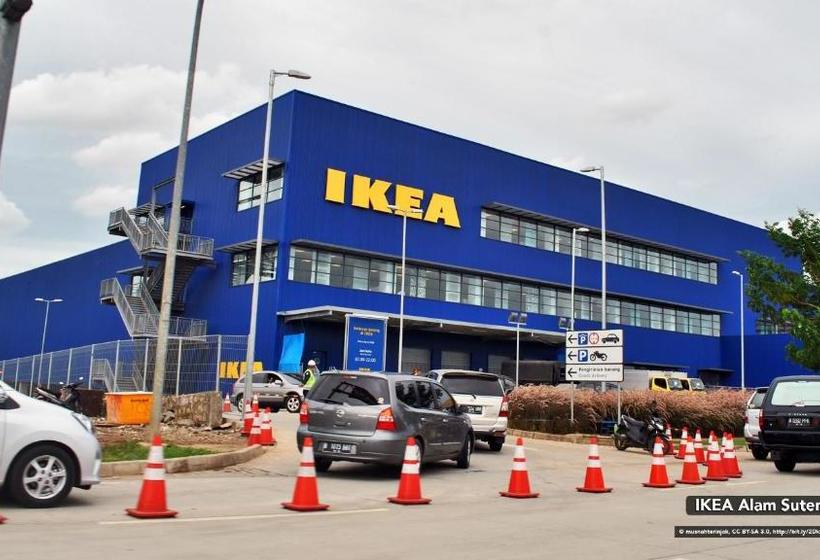 בית מלון כפרי Rika Akasa Apartment Bsd