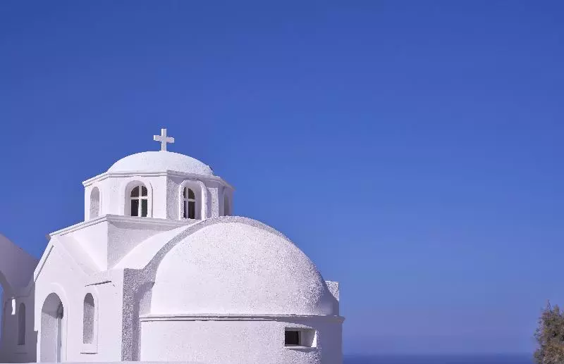 Mr And Mrs White Oia   Santorini