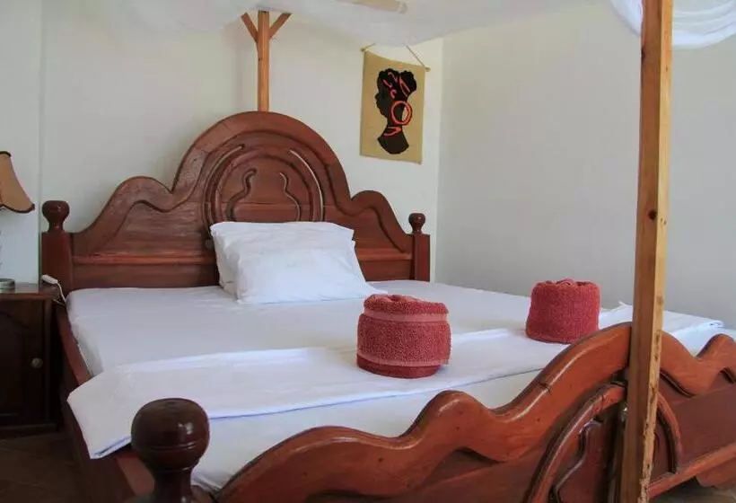 ペンション Homeland Swahili Lodge Nungwi Backpacker Apartments Budget