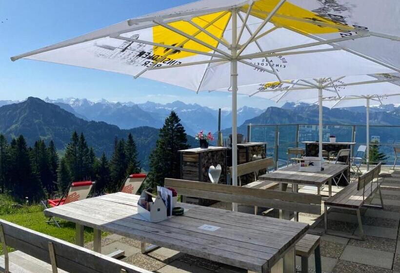 فندق صغير Berggasthaus Rigi Burggeist