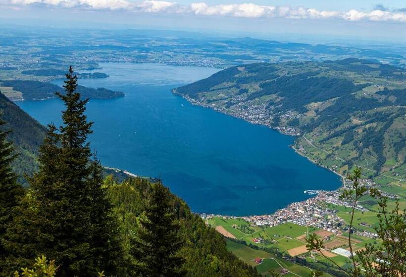 فندق صغير Berggasthaus Rigi Burggeist