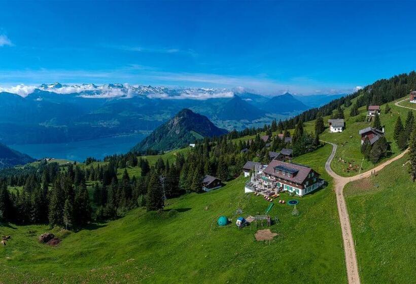 فندق صغير Berggasthaus Rigi Burggeist