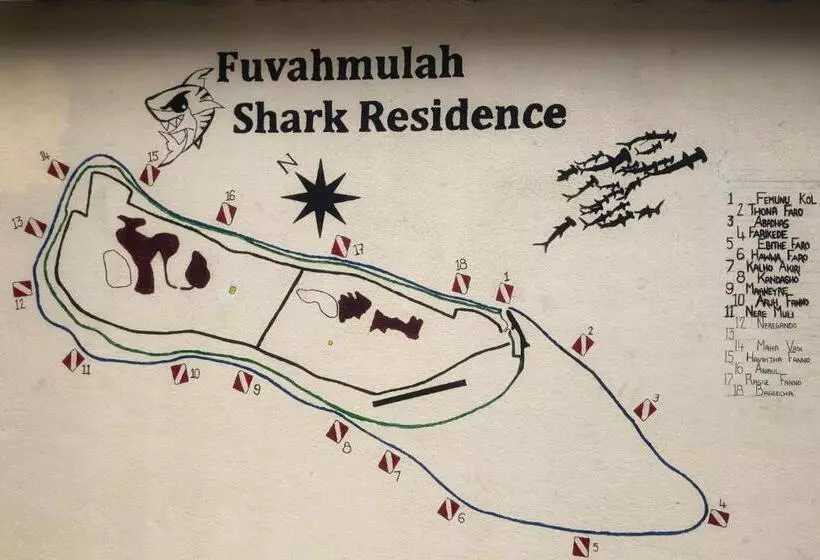 پانسیون Tiger Shark Residence & Dive