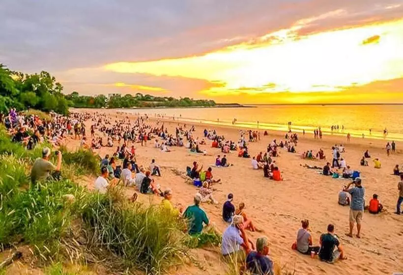 ペンション Zen Quest   The Nomads Pad Near Nightcliff Markets & Sunset Foreshore