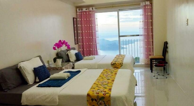 Smdc Tagaytay Taal Lake Condo Cook Netflix No Balcony