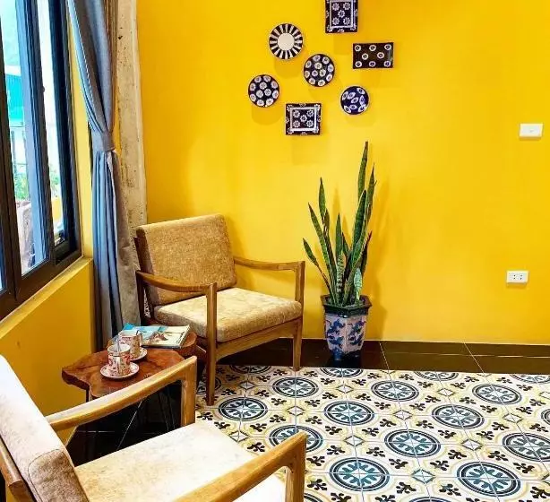 تختخواب و صبحانه ầu ơ  A Retro Homestay By Sky Garden Tamdao
