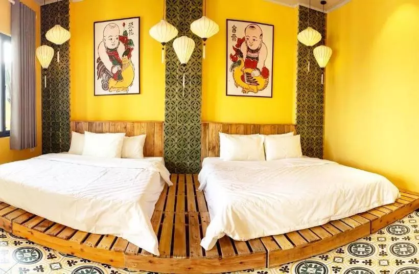 تختخواب و صبحانه ầu ơ  A Retro Homestay By Sky Garden Tamdao
