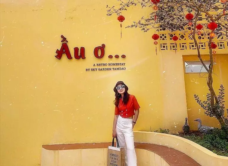 تختخواب و صبحانه ầu ơ  A Retro Homestay By Sky Garden Tamdao