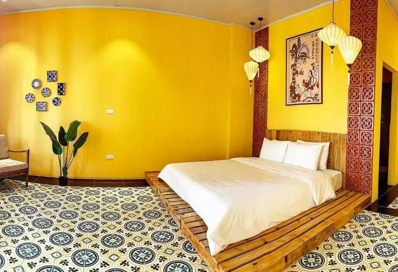 تختخواب و صبحانه ầu ơ  A Retro Homestay By Sky Garden Tamdao